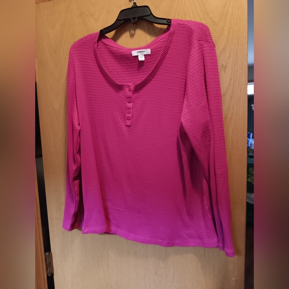 Sonoma Tops - Womens Size XL, Sonoma Fuchsia Long Sleeve Top